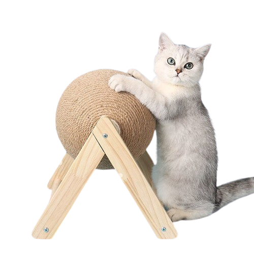 Cat Scratching Ball Toy Kitten Sisal Rope Ball Board Grinding Paws Toys Cats Scratcher Wear-resistant Pet Furniture supplies
