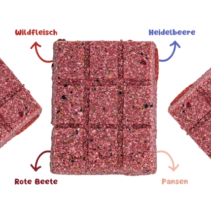 RiNa`s WILD WONDER - Wildfleisch - 10er Gourmet-Riegelbox 300g