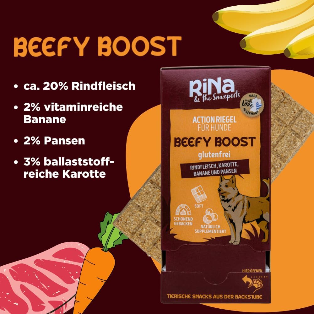 RiNa`s Gourmet-Snacks für Hunde - 4in1 Probierpaket 960g