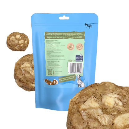 RiNa`s 100% Lamm Mix - Gefriergetrocknete Hundesnack 110g