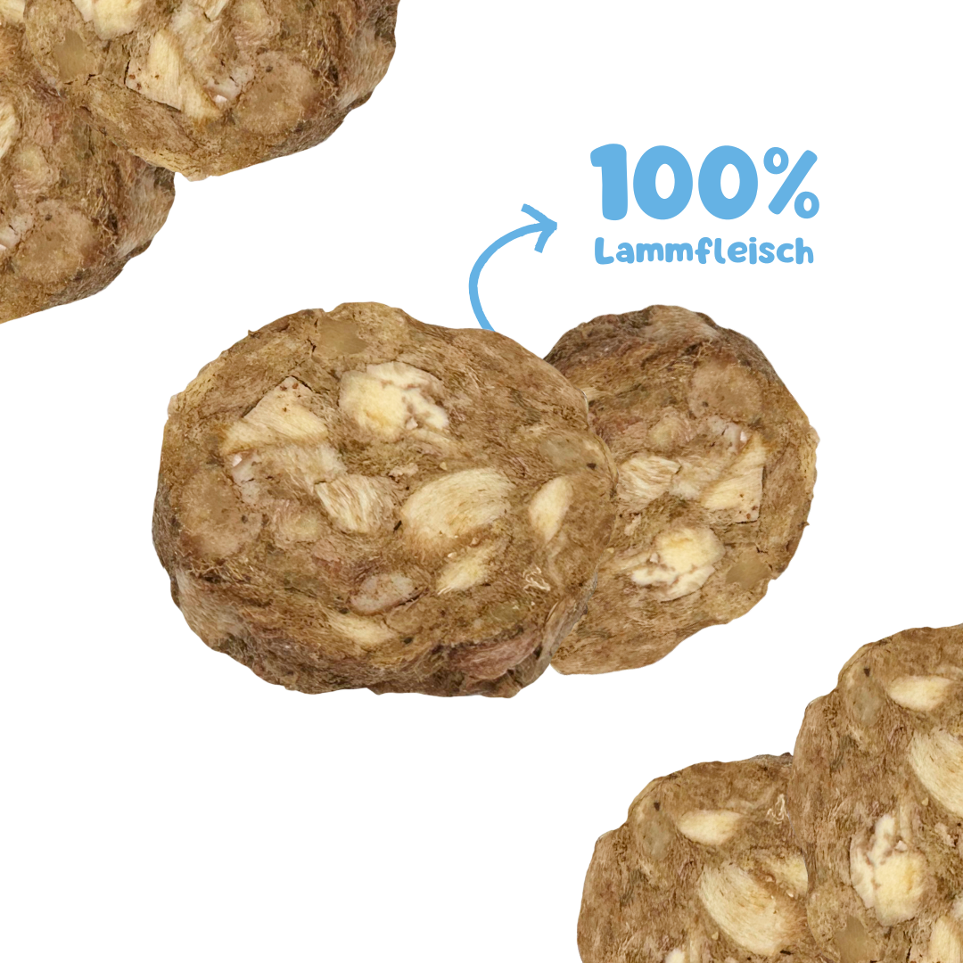 RiNa`s 100% Lamm Mix - Gefriergetrocknete Hundesnack 110g