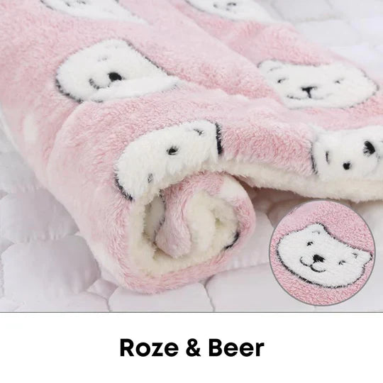 Kuschelige beruhigende Katzen-Decke