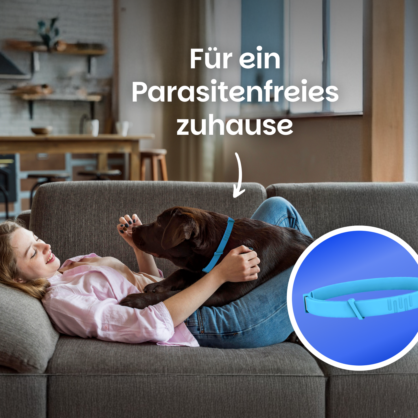 Floh- und Zeckenschutz Halsband