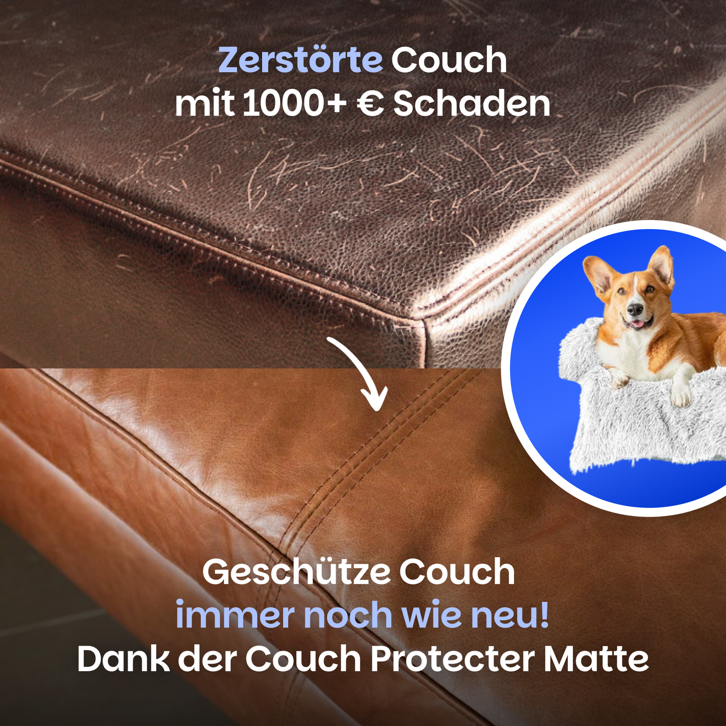 Beruhigender Möbelprotektor