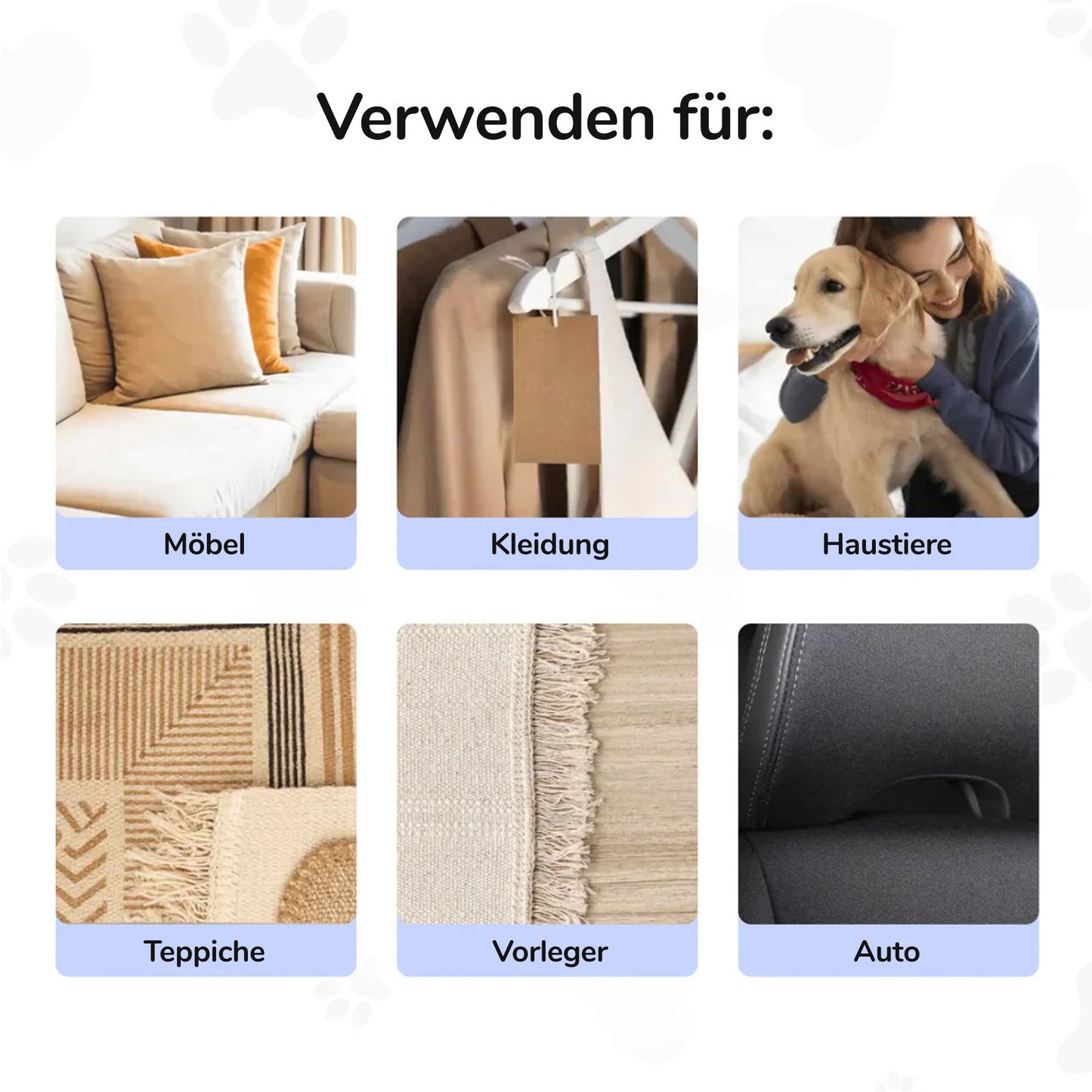 Anti-Haar- und Fussel-Bürste