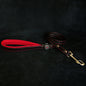 ''Bijou'' leather lead red