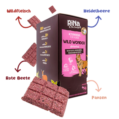 RiNa`s PREMIUM-Hundesnacks - 4in1 Probierpaket 380g