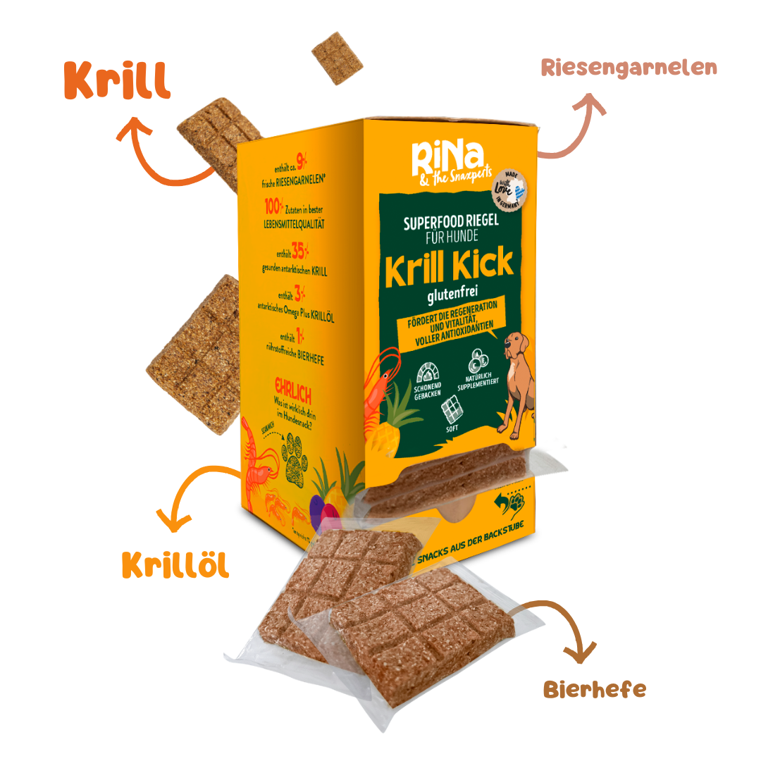 RiNa`s Gourmet-Snacks für Hunde - 4in1 Probierpaket 960g