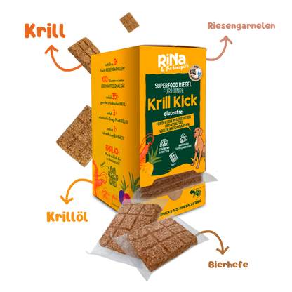 RiNa`s Gourmet-Snacks für Hunde - 4in1 Probierpaket 960g