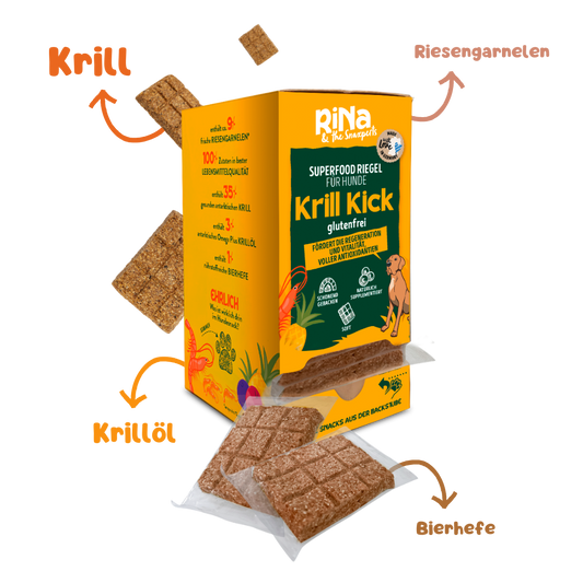 RiNa`s Gourmet-Snacks für Hunde - 4in1 Probierpaket 960g