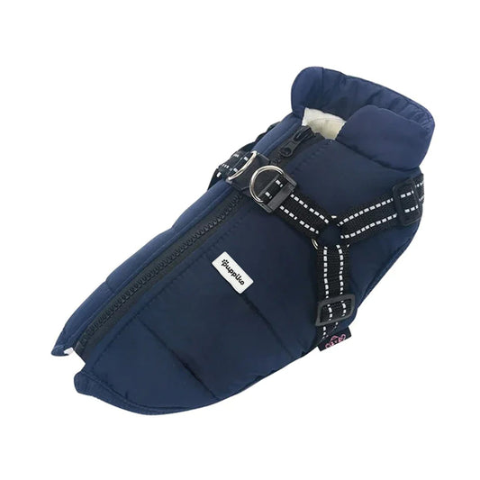 Wasserdichter Fleece-Wintermantel