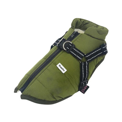 Wasserdichter Fleece-Wintermantel